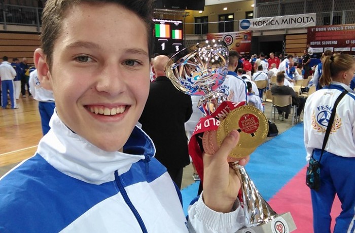 Dorin Pănescu, adolescentul dejean, dublu campion mondial