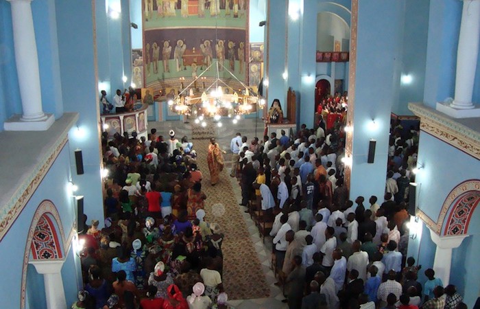 Conferinţa părintelui misionar Damaschin Grigoriatul, la Dej