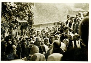 Episcop Iuliu Hossu la Nicula (1947)