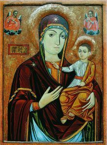 Icoana actuală a Maicii Domnului