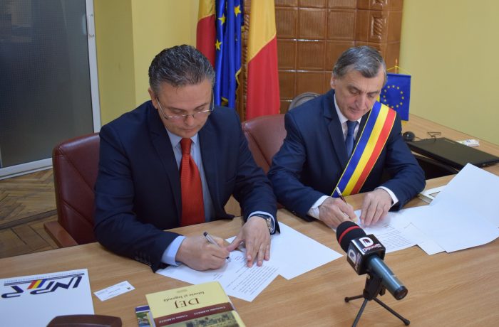 Acord de parteneriat între Primăria Dej şi Uniunea Naţională a Patronatului Român