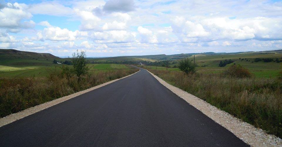 Drumuri județene modernizate și reabilitate