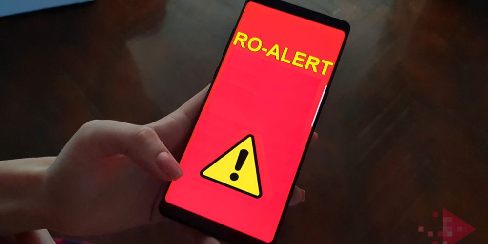 În perioada 17-27 septembrie are loc testarea  sistemului telefonic de avertizare RO-ALERT