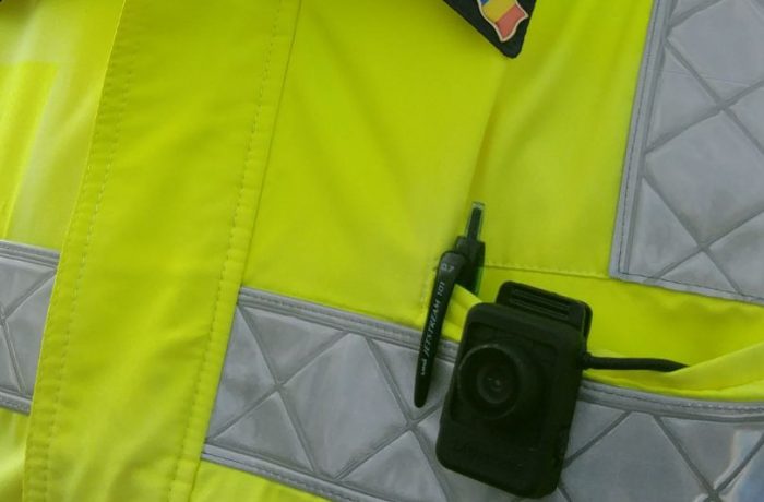 Polițiștii clujeni, dotați cu body cam-uri