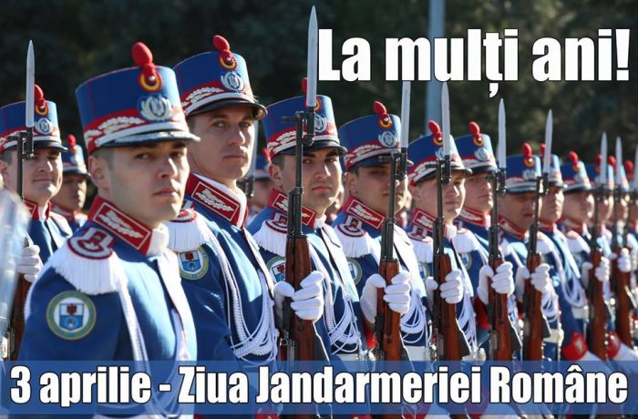 3 Aprilie, Ziua Jandarmeriei Române
