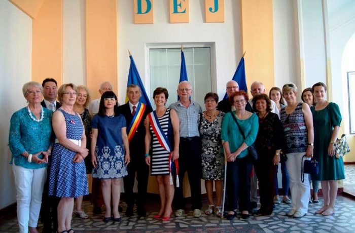 Prietenii francezi din Le Quesnoy, în vizită la Dej