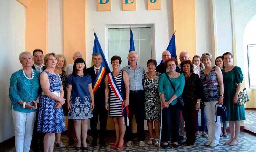 Prietenii francezi din Le Quesnoy, în vizită la Dej