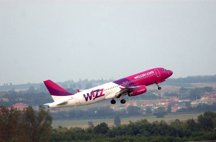 Wizz Air va relua din mai zborurile din și spre Cluj-Napoca