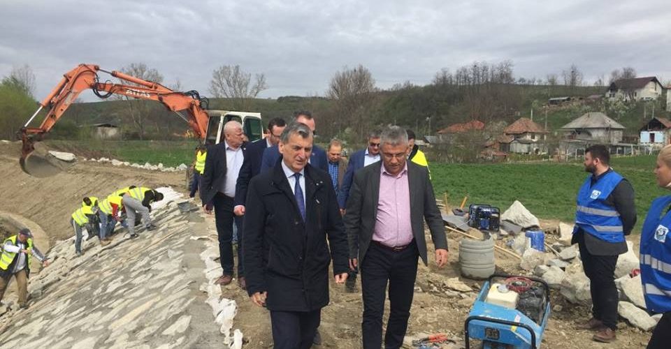 Ministrul Apelor și Pădurilor, în vizită  în județul Cluj și în Dej