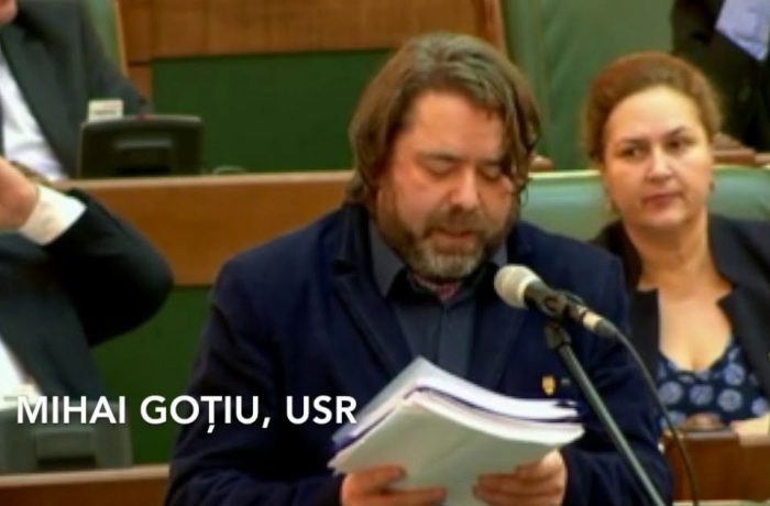 Senatorul USR Mihai Goțiu candidează pentru Consiliul Județean Cluj