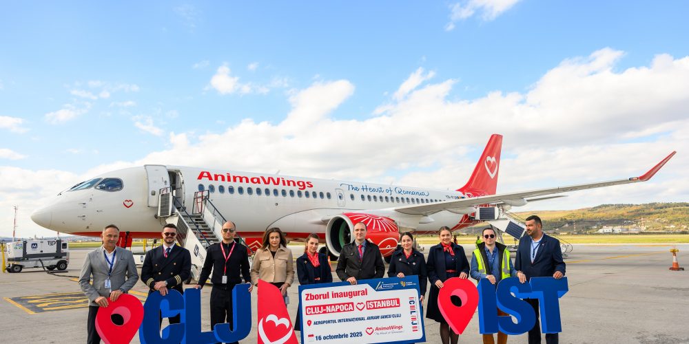 Compania aeriană AnimaWings deschide o nouă rută de pe de pe Aeroportul Internaţional Avram Iancu Cluj